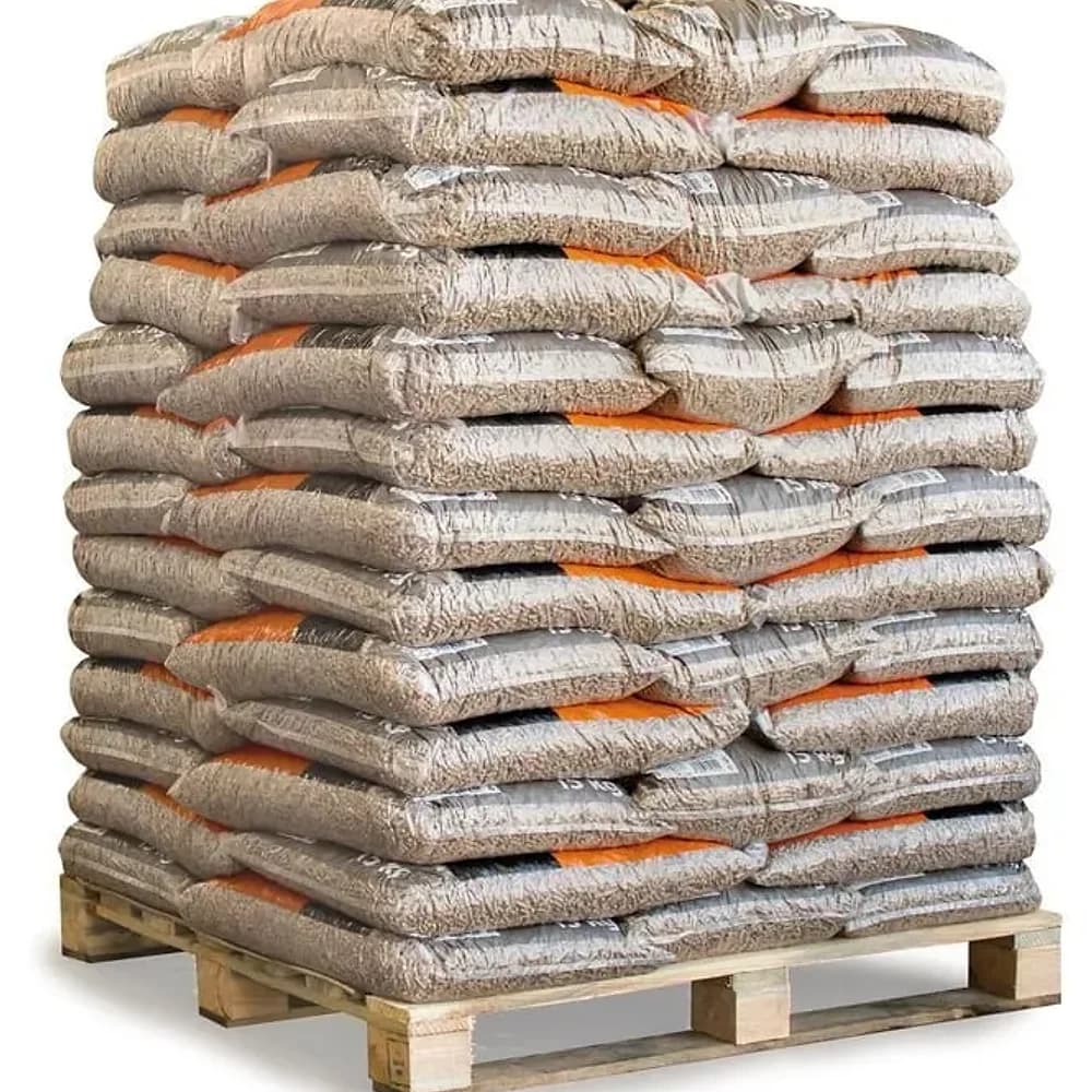 Granulés HEIZFUXX 15 kg gris — palette de 65 sacs