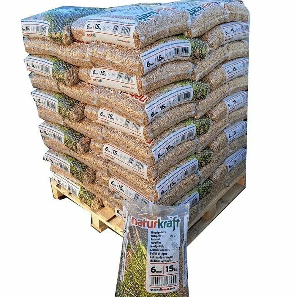 Granulés Holz Westerwalder 15 kg — palette de 66 sacs