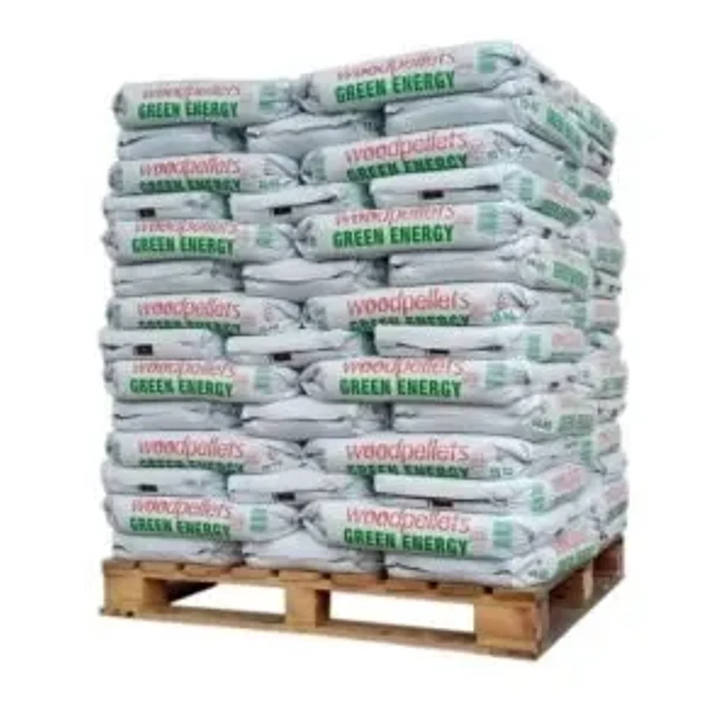 Pellets Green Energy 15 kg — palette de 65 sacs