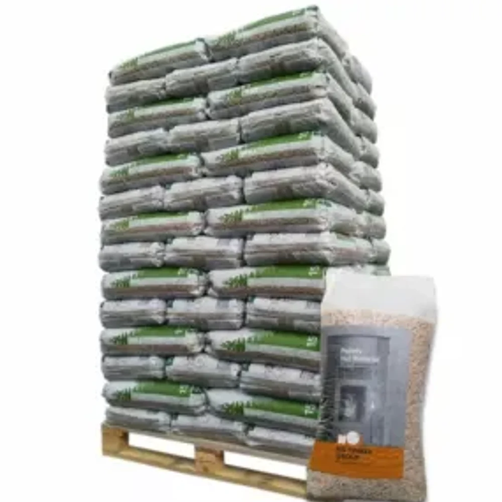 Pellets HS Timber 15 kg — palette de 66 sacs