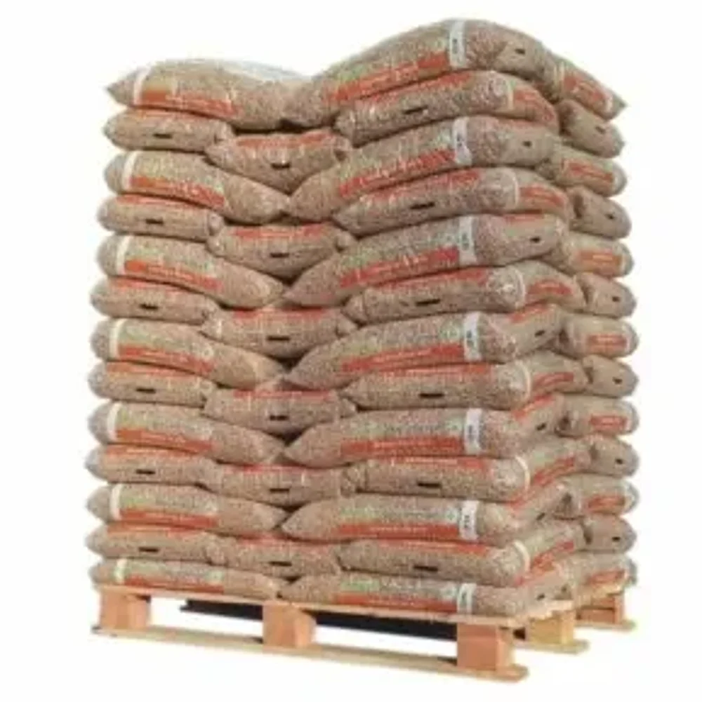 Pellets Moulin Bois Energie 15 kg — palette de 65 sacs