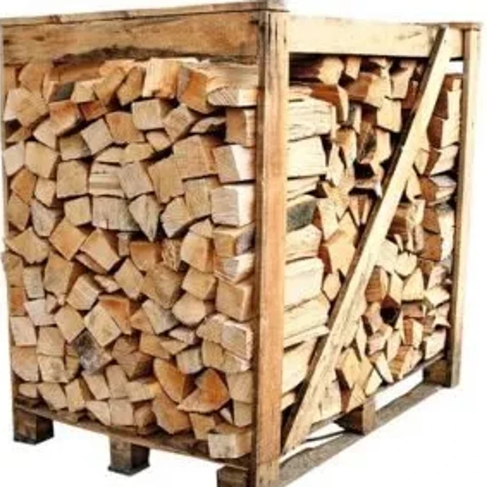Bûches 25 cm feuillus durs — 1,6 stère en palette