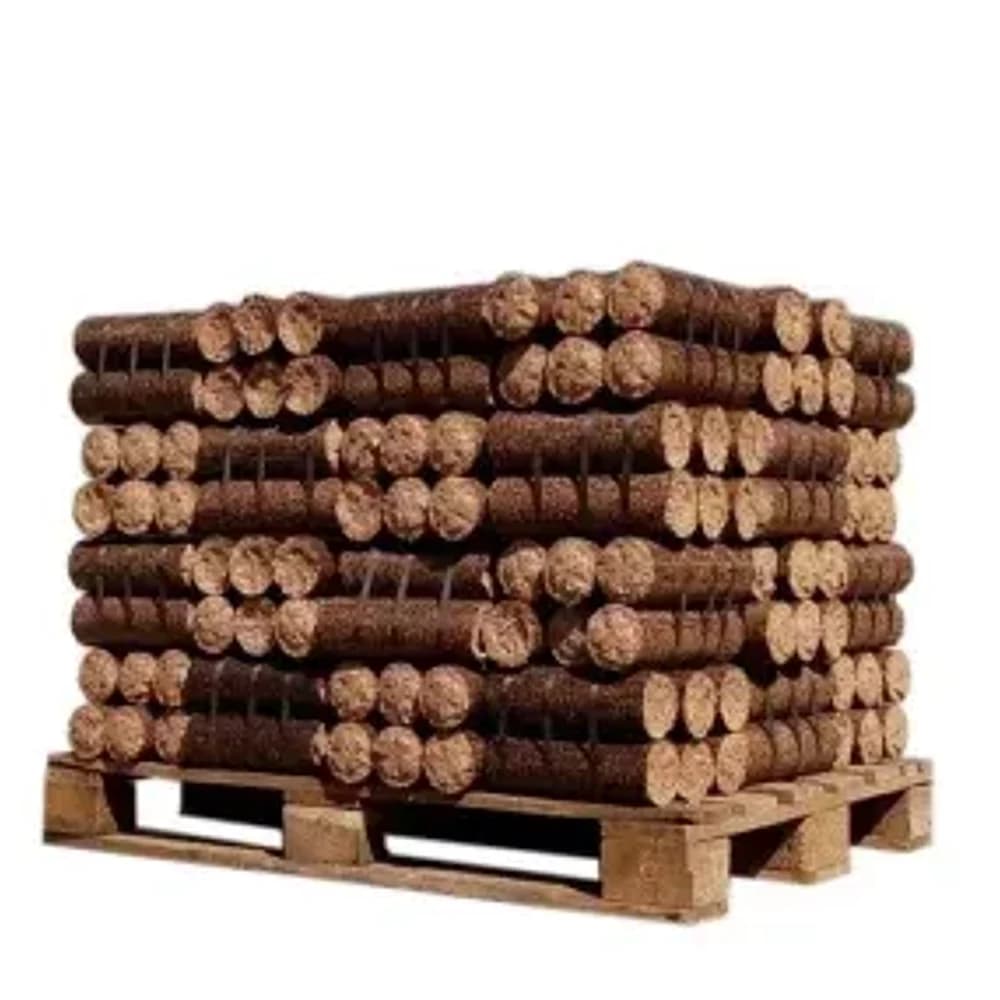 Bûches densifiées de nuit — demi-palette de 480 kg